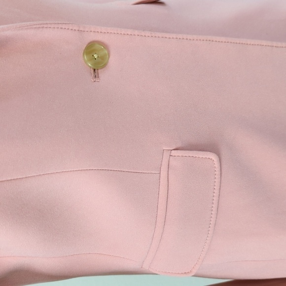 Elizabeth & James Carson One Button Single Breasted Blazer Pink 2 Business work - Picture 6 of 9